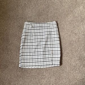 Garage Plaid Mini Skirt
